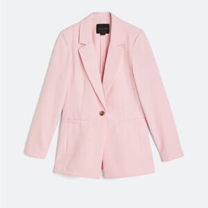 Sanctuary Blush Pink Blazer Size Small Tailored Jacket